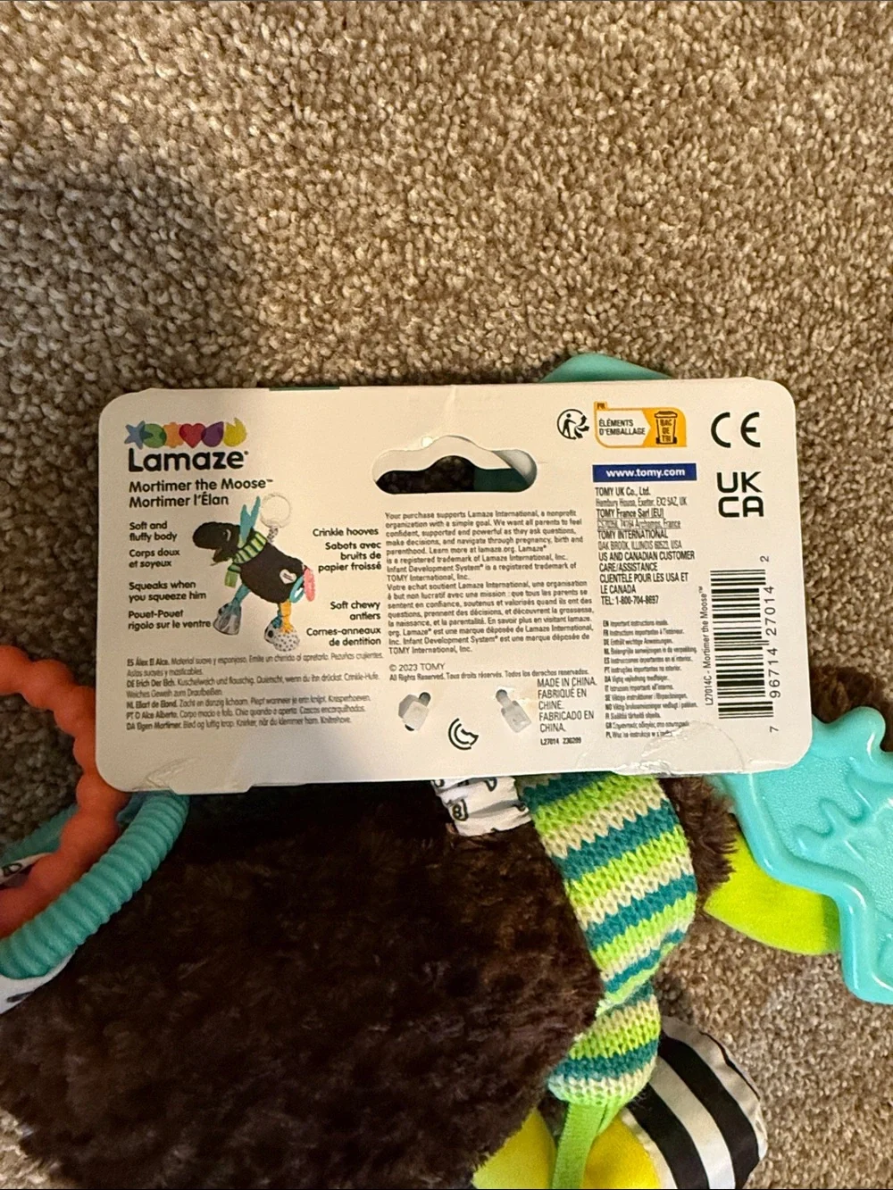 Lamaze Mortimer the Moose Clip & Go 🫎